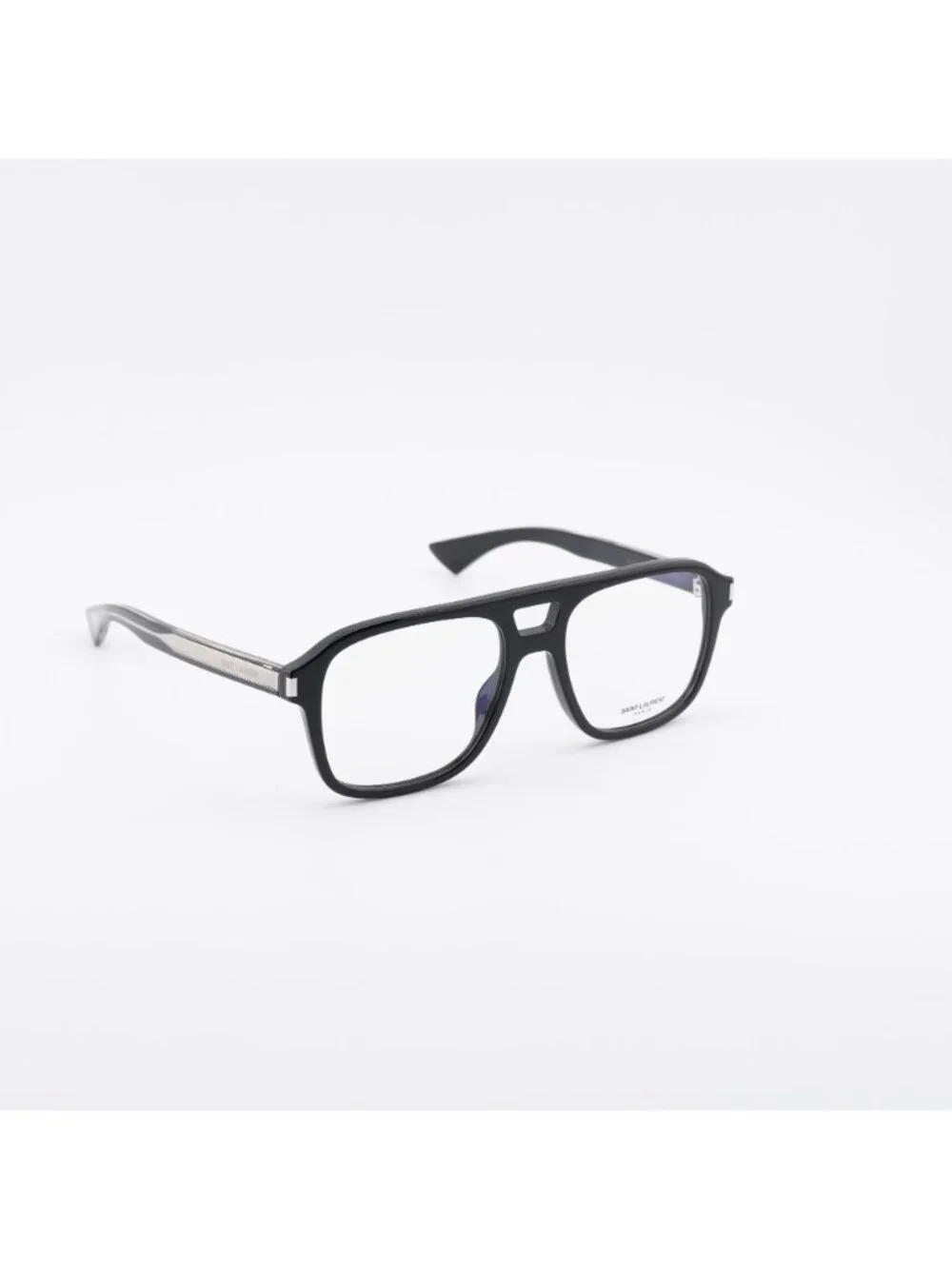 Saint Laurent SL881 OPT 001 Eyeglasses Black 55mm Aviator Frame